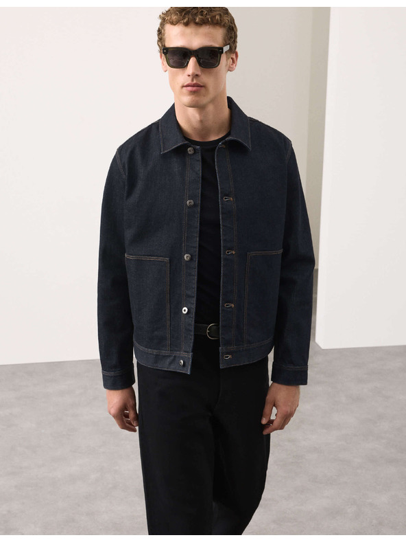 Marks & Spencer Selvedge farmer dzseki Marks & Spencer tengerkék