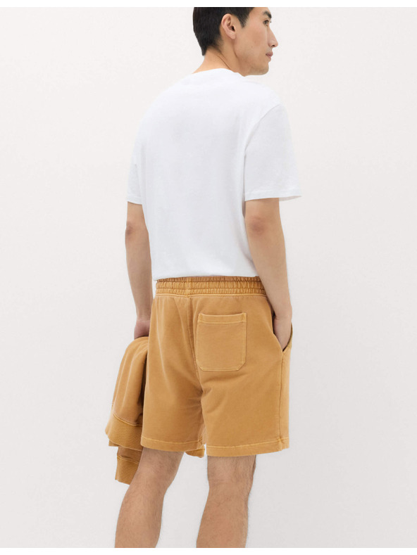 Marks & Spencer Shorts tiszta pamutból rugalmas derekkal Marks & Spencer barna