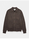 Marks & Spencer Puffit patenttal záródó kardigán utility stílusban Marks & Spencer barna