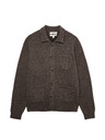Marks & Spencer Puffit patenttal záródó kardigán utility stílusban Marks & Spencer barna