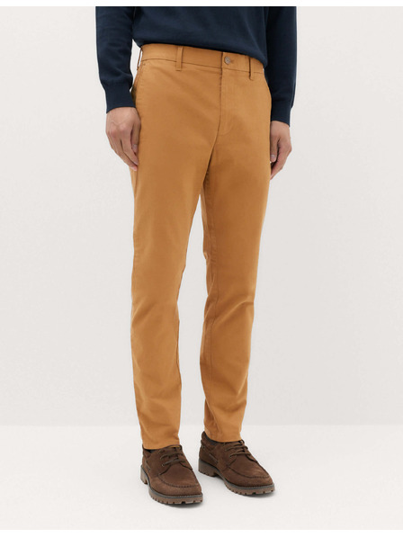 Marks & Spencer Stretch chino nadrág slim fit Marks & Spencer barna
