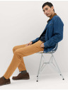 Marks & Spencer Stretch chino nadrág slim fit Marks & Spencer barna