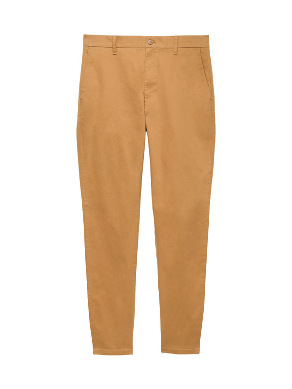 Marks & Spencer Stretch chino nadrág slim fit Marks & Spencer barna