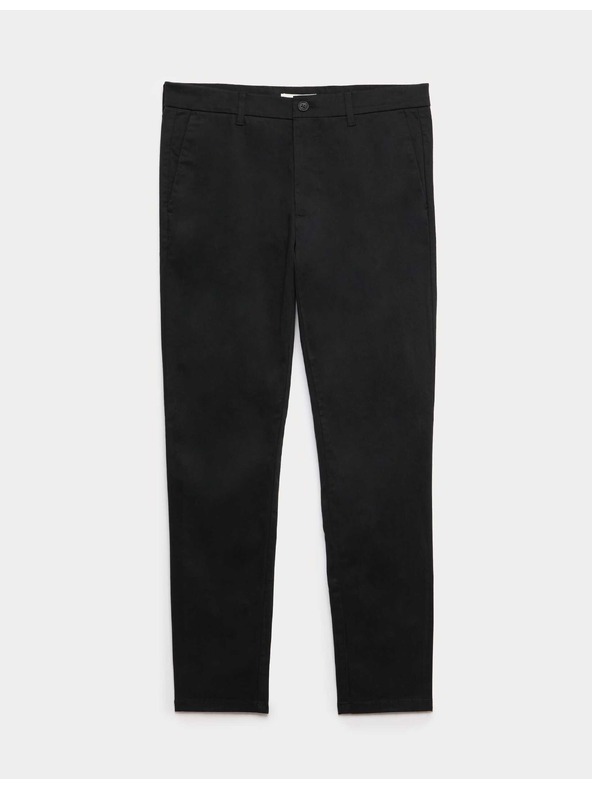 Marks & Spencer Chino nadrág szoros szabásban, nyújtható Marks & Spencer fekete