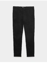 Marks & Spencer Chino nadrág szoros szabásban, nyújtható Marks & Spencer fekete