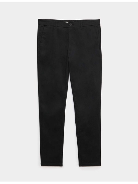 Marks & Spencer Chino nadrág szoros szabásban, nyújtható Marks & Spencer fekete