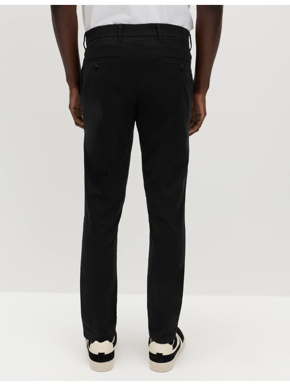 Marks & Spencer Chino nadrág szoros szabásban, nyújtható Marks & Spencer fekete