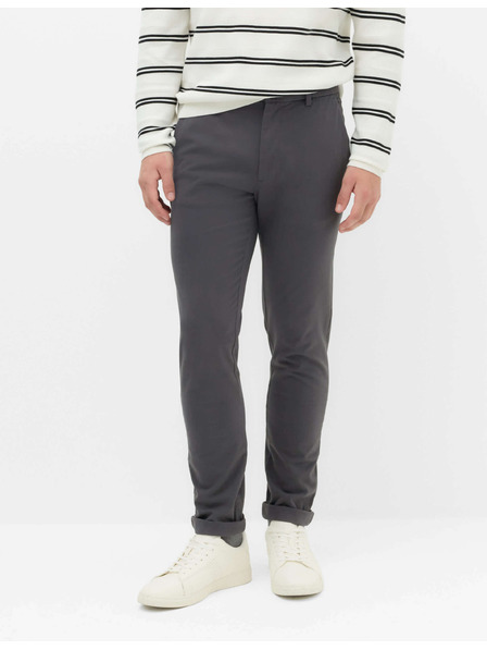 Marks & Spencer Marks & Spencer The Ultimate vászon chino nadrág keskeny szabással szürke