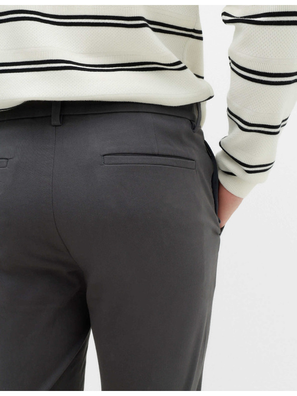Marks & Spencer Marks & Spencer The Ultimate vászon chino nadrág keskeny szabással szürke