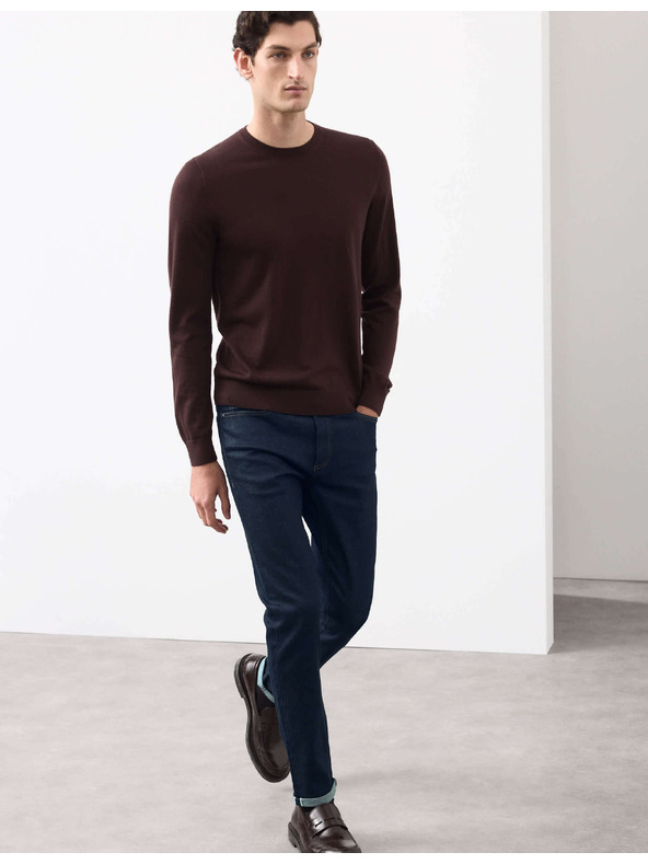 Marks & Spencer Japán Selvedge farmer egyenes szabás Marks & Spencer tengerészkék