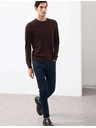 Marks & Spencer Japán Selvedge farmer egyenes szabás Marks & Spencer tengerészkék