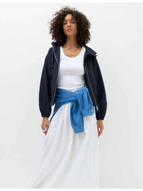 Marks & Spencer Parka volánokkal Marks & Spencer tengerészkék