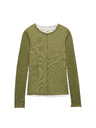 Marks & Spencer Kétrétegű top volán szegéllyel Marks & Spencer zöld