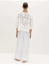Marks & Spencer Lufi alakú nadrág tiszta linen Marks & Spencer fehér