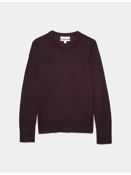 Marks & Spencer Magas nyakú pulóver tiszta merinóból Marks & Spencer lila