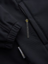 Ombre Clothing Férfi SOFTSHELL dzseki fleece béléssel és kapucnival – fekete V2 OM-JANP-0292 Ombre Clothing