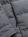 Ombre Clothing Steppelt férfi ing dzseki zsebekkel – szürke melír V2 OM-JALP-0256 Ombre Clothing