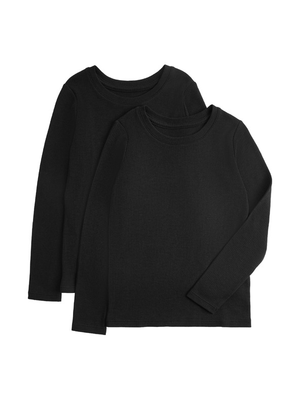 Marks & Spencer 2 darabos Heatgen™ technológiás termo felső (2-14 éves) Marks & Spencer fekete