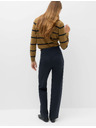 Marks & Spencer Jersey egyenes szárú stretch nadrág Marks & Spencer tengerészkék