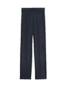 Marks & Spencer Jersey egyenes szárú stretch nadrág Marks & Spencer tengerészkék