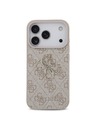 Guess Guess PU 4G Metal Logo Hátlap iPhone 18 Pro-hoz Pink