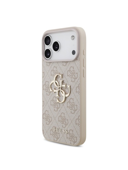 Guess Guess PU 4G Metal Logo Hátlap iPhone 18 Pro Max Pink