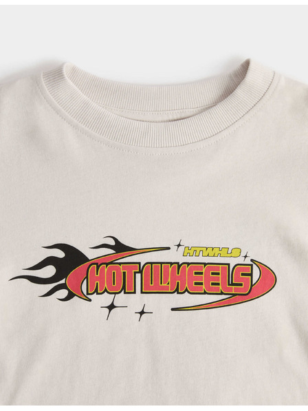 Marks & Spencer 2 db Hot Wheels™ tiszta pamut póló (2–8 év) Marks & Spencer krém