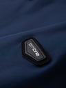 Ombre Clothing Férfi könnyű átmeneti cipzáras kabát klasszikus gallérral – sötétkék V1 OM-JANP-0224 Ombre Clothing