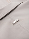 Ombre Clothing Férfi könnyű átmeneti cipzáras kabát klasszikus gallérral – szürke-bézs V2 OM-JANP-0224 Ombre Clothing