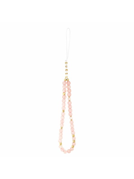 Guess Guess IML Flowers Allover Strap MagSafe Hátlap iPhone 18 Pro-hoz Pink