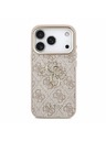 Guess Guess PU 4G Metal Logo Strap Hátlap iPhone 18 Pro-hoz Pink