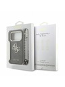 Guess Guess PU 4G Metal Logo Strap Hátlap iPhone 18 Pro-hoz Black
