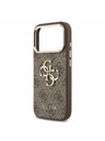 Guess Guess PU 4G Metal Logo Strap Hátlap iPhone 18 Pro-hoz Brown
