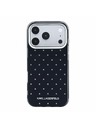 Karl Lagerfeld Karl Lagerfeld IML Rhinestones Allover Magsafe Hátlap iPhone 18 Pro-hoz Black