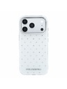 Karl Lagerfeld Karl Lagerfeld IML Rhinestones Allover Magsafe Hátlap iPhone 18 Pro-hoz White