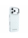 Karl Lagerfeld Karl Lagerfeld IML Rhinestones Allover Magsafe Hátlap iPhone 18 Pro-hoz White