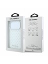 Karl Lagerfeld Karl Lagerfeld IML Rhinestones Allover Magsafe Hátlap iPhone 18 Pro-hoz White