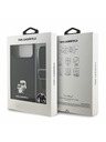Karl Lagerfeld Karl Lagerfeld Saffiano Crossbody Pánt Karl and Choupette Hátlap iPhone 18 Pro Black