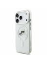 Karl Lagerfeld Karl Lagerfeld IML K&CH Heads Metal Frame MagSafe Hátlap iPhone 18 Pro White