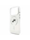 Karl Lagerfeld Karl Lagerfeld IML K&CH Heads Metal Frame MagSafe Hátlap iPhone 18 Pro White