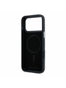 Karl Lagerfeld Karl Lagerfeld PU Grained Allover Semi Wrap Magsafe Hátlap iPhone 18 Pro Black