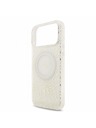 Guess Guess IML Flowers Allover Pánt MagSafe Hátlap iPhone 18 Pro Max White