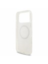 Guess Guess IML Flowers Allover Pánt MagSafe Hátlap iPhone 18 Pro Max White