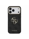 Guess Guess PU 4G Metal Logo Pánt Hátlap iPhone 18 Pro Max Black