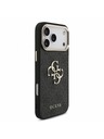 Guess Guess PU 4G Metal Logo Pánt Hátlap iPhone 18 Pro Max Black