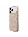 Guess Guess IML Flowers Allover Pánt MagSafe Hátlap iPhone 18 Pro Max Pink