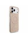 Guess Guess IML Flowers Allover Pánt MagSafe Hátlap iPhone 18 Pro Max Pink