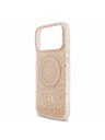 Guess Guess IML Flowers Allover Pánt MagSafe Hátlap iPhone 18 Pro Max Pink
