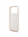 Guess Guess IML Flowers Allover Pánt MagSafe Hátlap iPhone 18 Pro Max Pink
