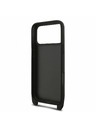 Karl Lagerfeld Karl Lagerfeld Saffiano Crossbody Pánt Karl and Choupette Hátlap iPhone 18 Pro Max Black